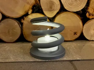Tealight Coil  Holder Supportless 