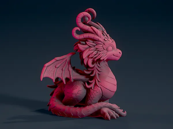 Petit dragon mignon 2