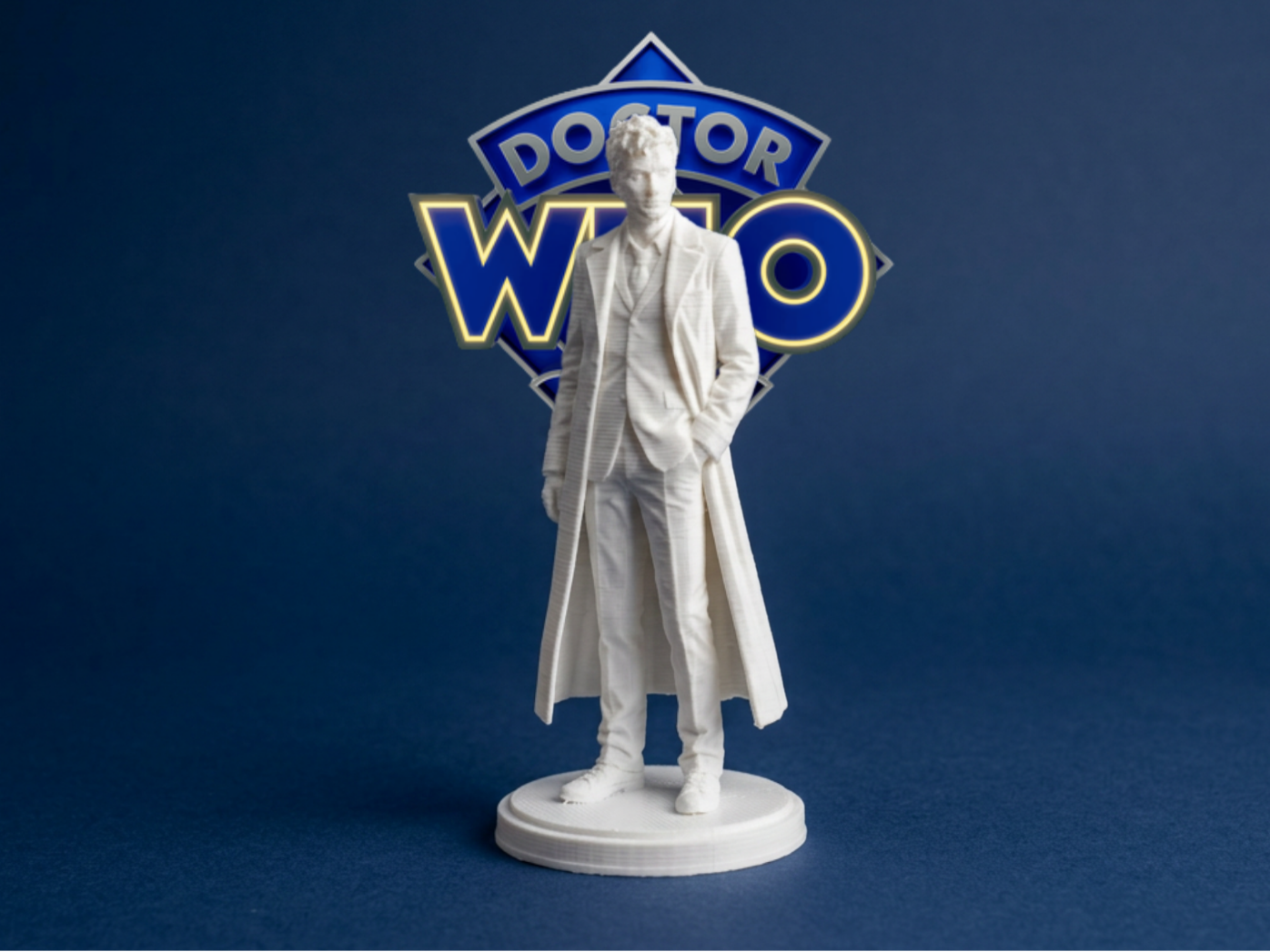 The Tenth Doctor from Doctor Who 3D Model