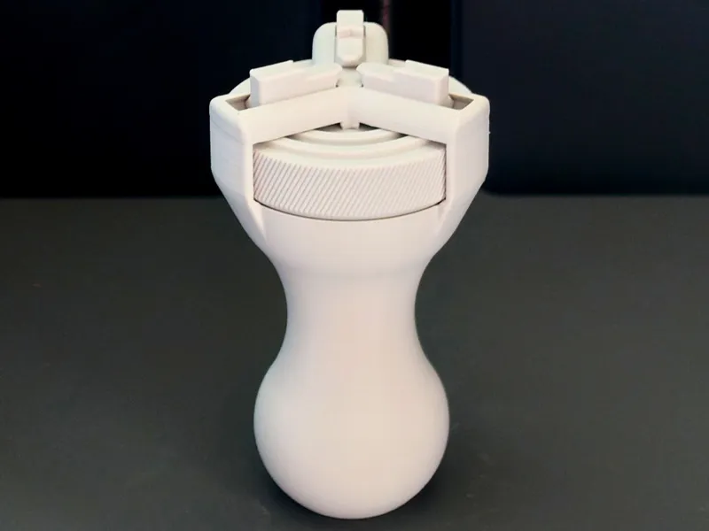 Print-in-Place 3-Jaw Chuck for Painting Miniatures
