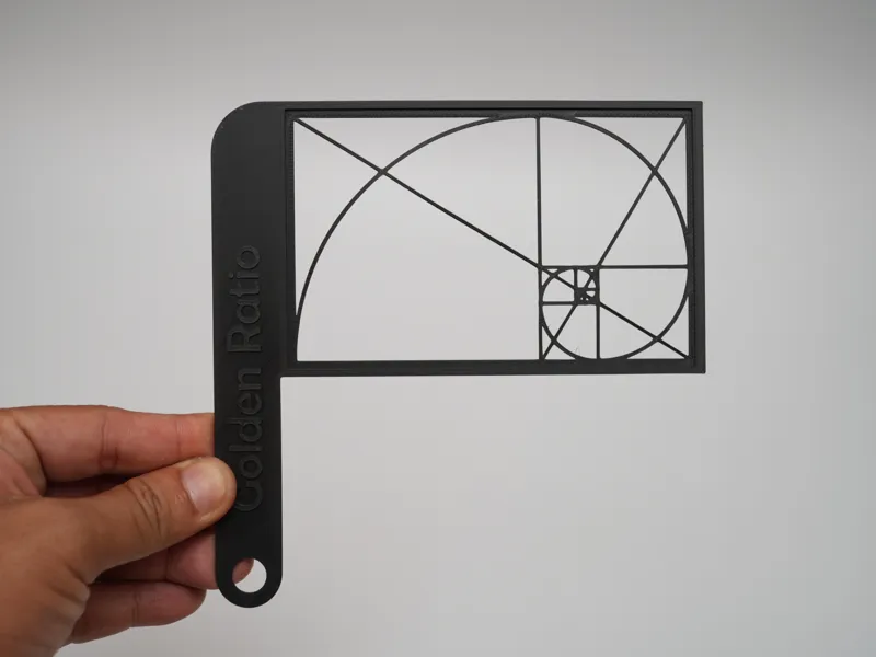 Golden Ratio Viewfinder Fibonacci Composition Tool