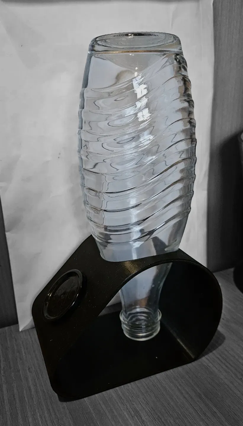 Sodastream Flaschenhalter/Bottleholder Crystal 2.0 - Free 3D Print Model