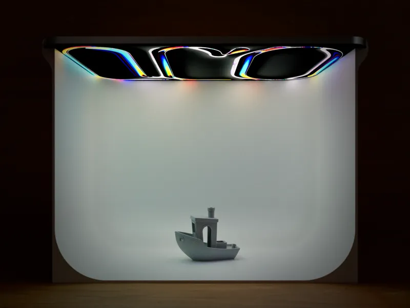 iPad-Lit Box