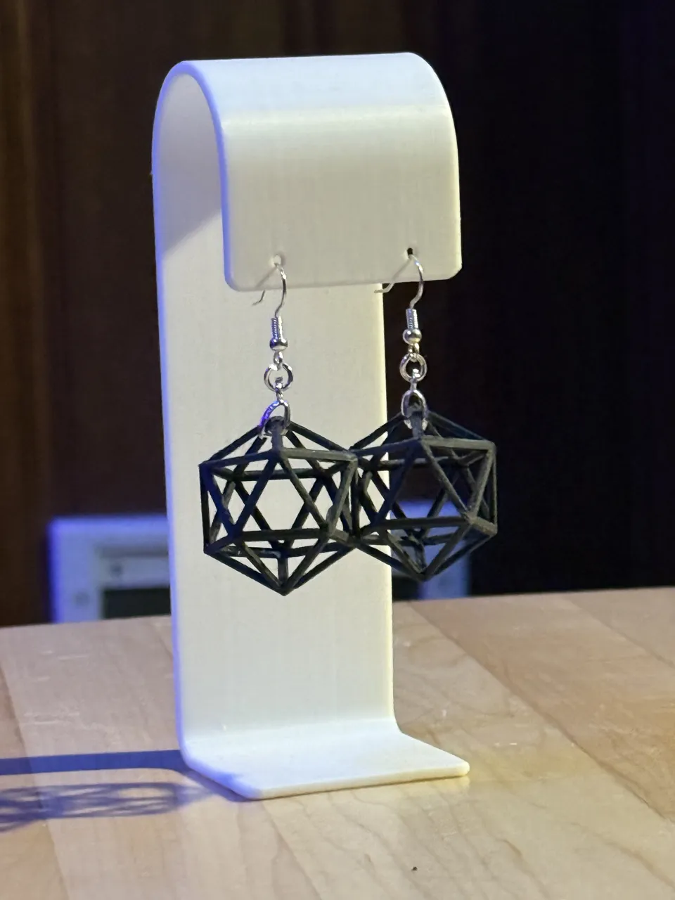 D20 earring view 4