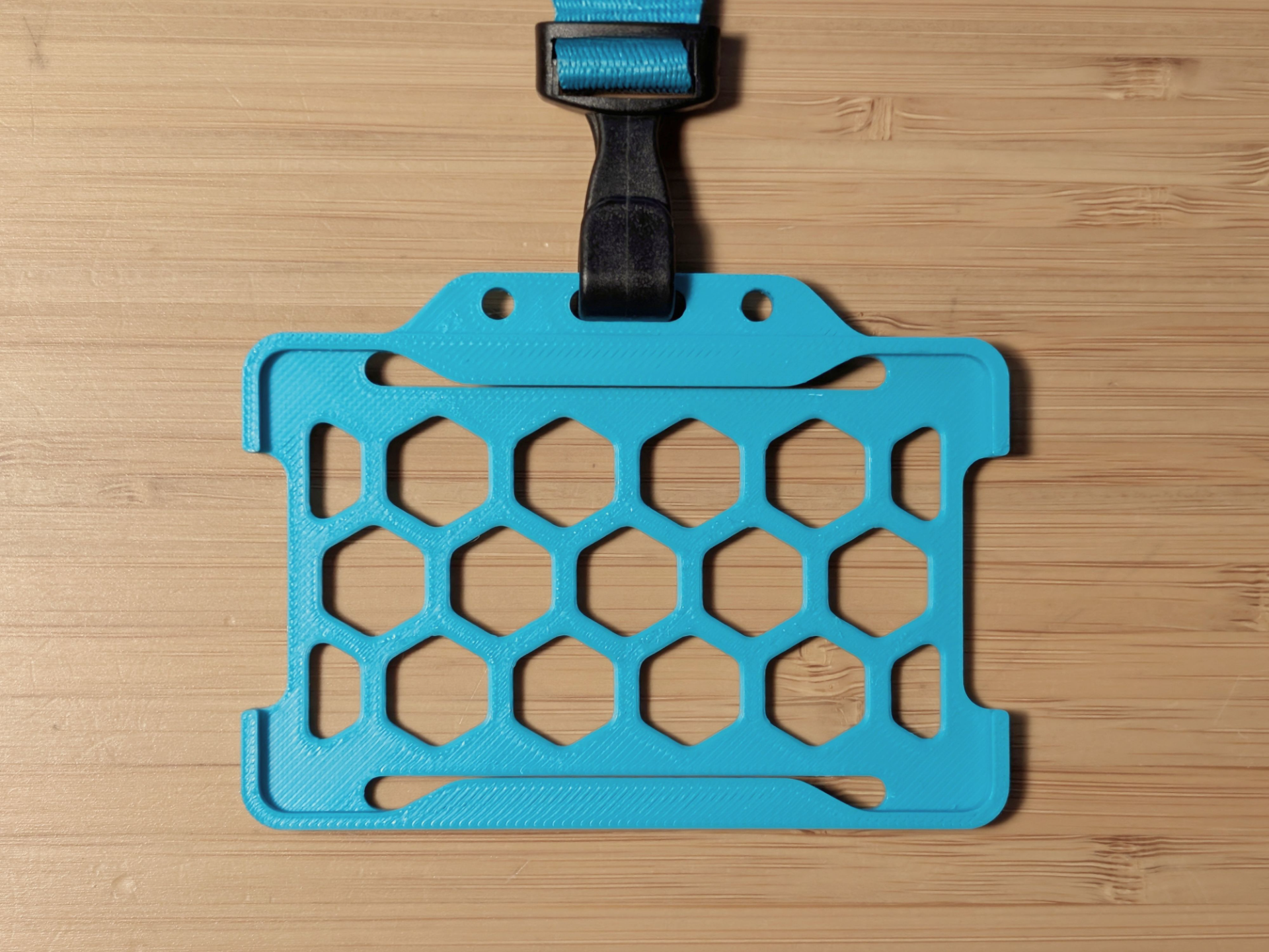 Lightweight ID Card Holder for Lanyard