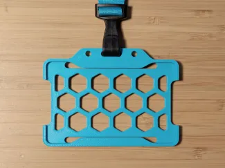 Lightweight ID Card Holder for Lanyard