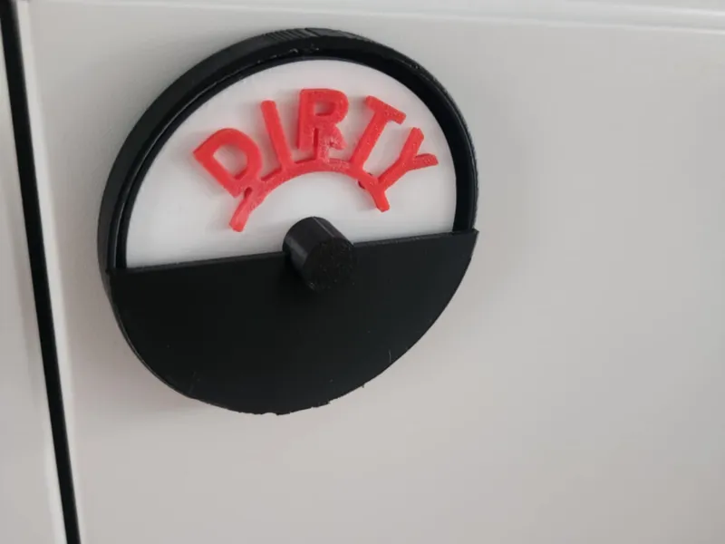 Dishwasher sign clean/dirty NO AMS 