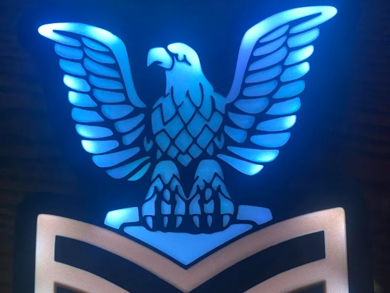 Navy First Class Petty Officer Light box(E6)