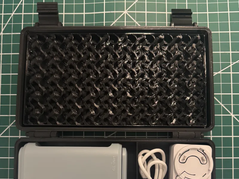TPU Padding Insert for Travel Router Rugged Box 