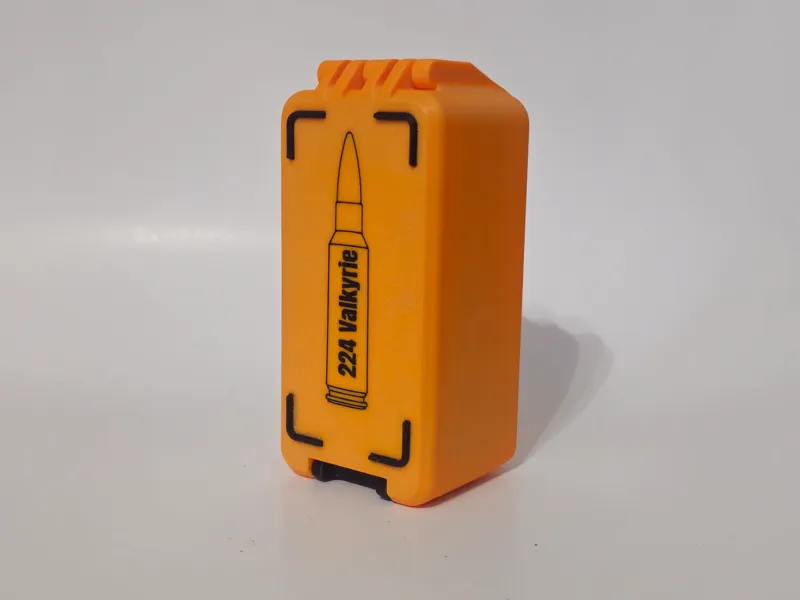 224 Valkyrie Ammo Box - 50 Round - Stackable