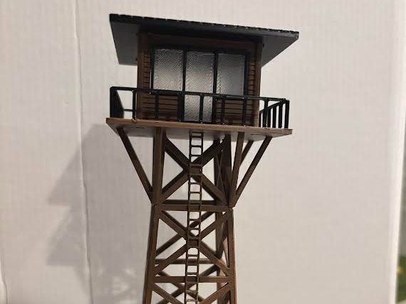 Ho Scale Firewatch Tower