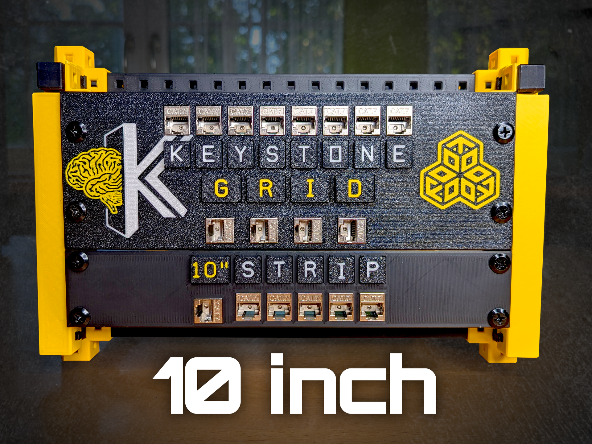 Customizable 10" Keystone Panel
