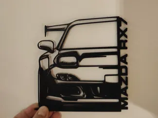 Silhouette Mazda RX7