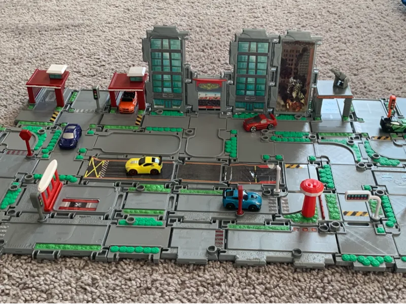 Micro Car Road Pieces