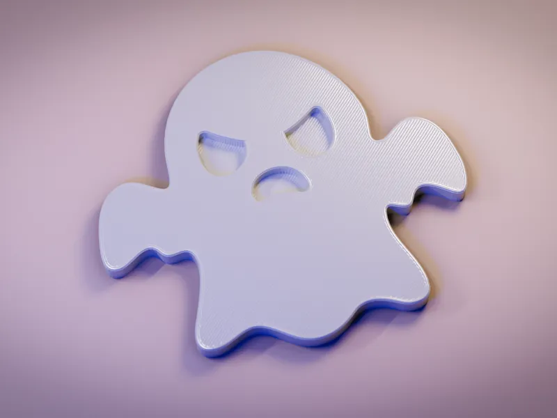 Angry Ghost Decor