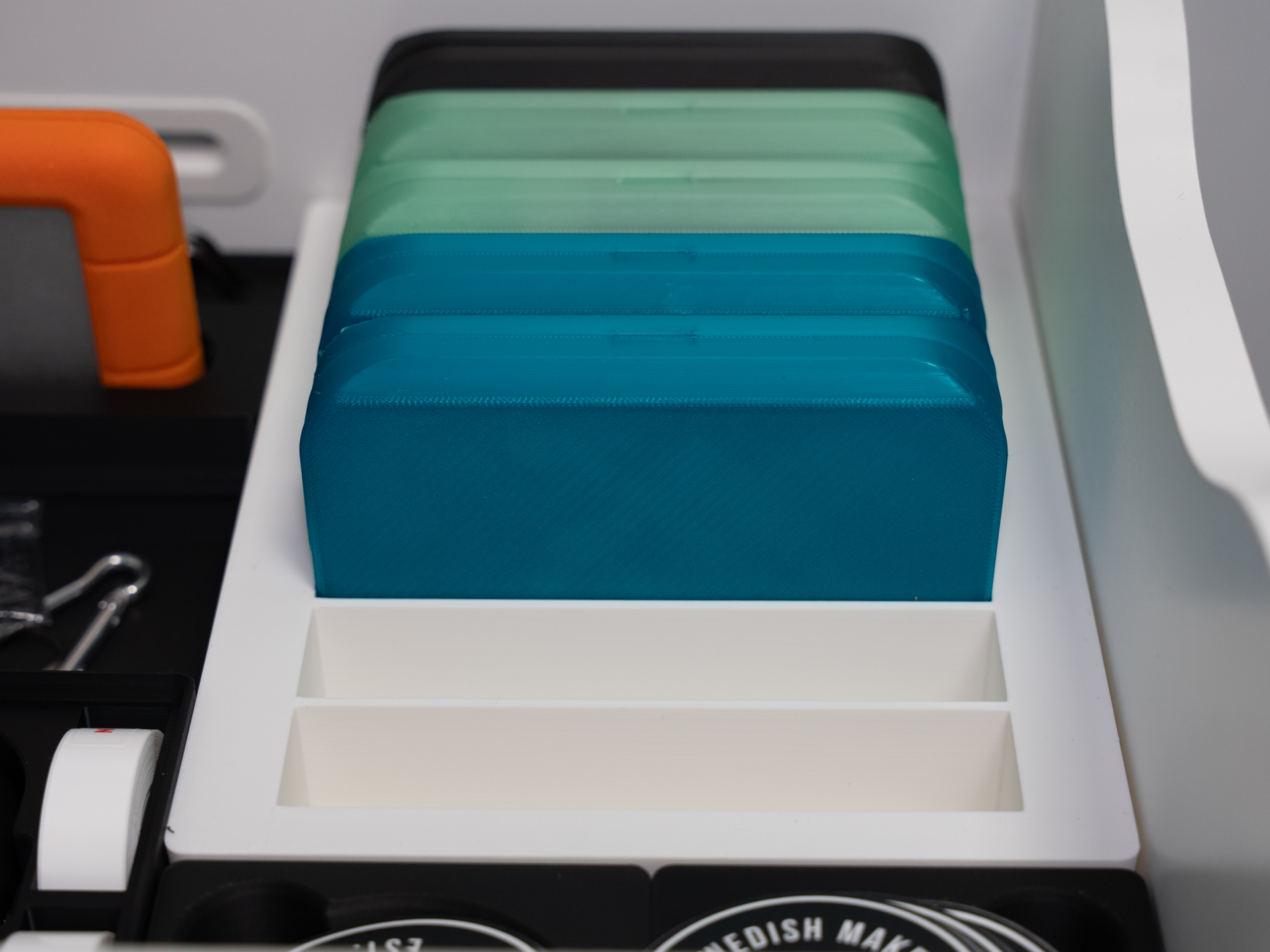 Gridfinity storage solution for Cable Boxes