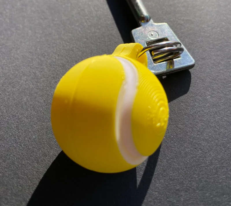 Tennis Ball Keychain