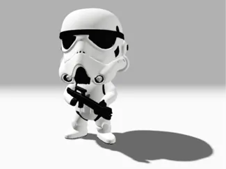 Star wars mini trooper