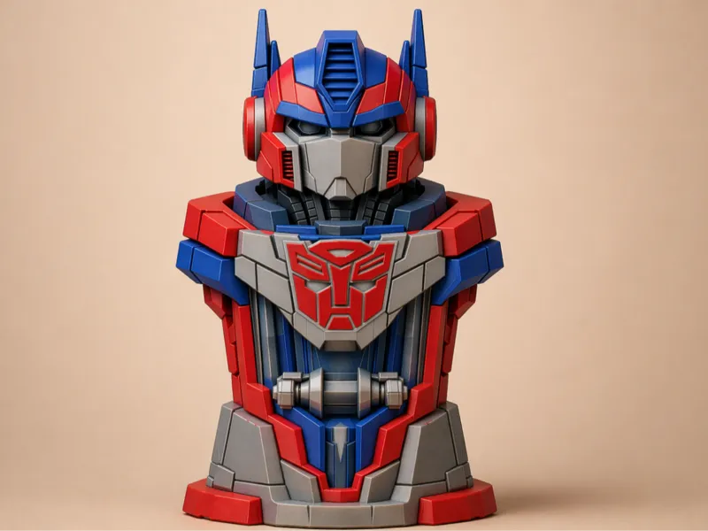 Optimus Prime Bust Statue Transformers Autobot