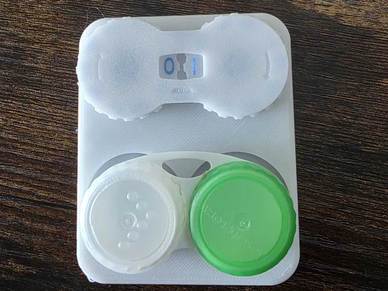 Contact Lens Tracker for Disposable Contacts