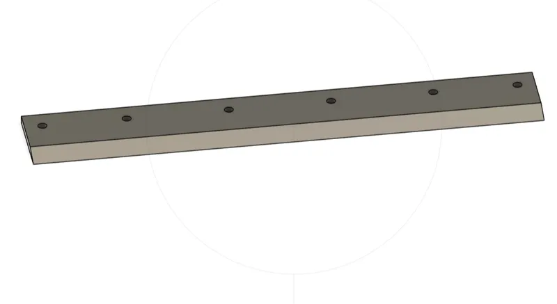 Sumo Robot Razor blade
