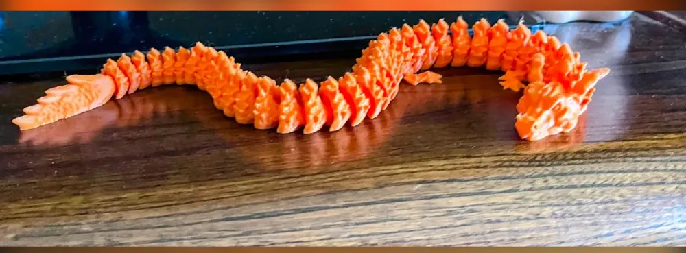 Articulated Dragon - Free 3D Print Model - MakerWorld