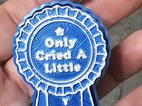 Cried a little