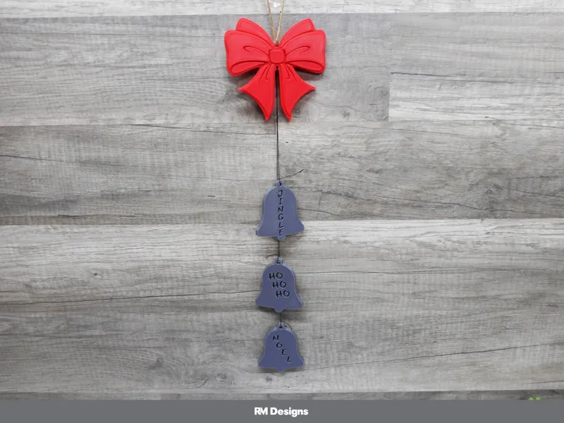 Christmas Bow and Bells Set