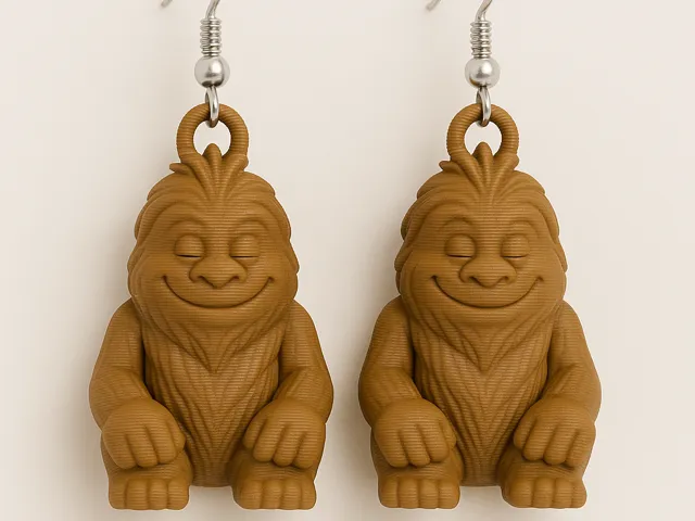 Bigfoot / Sasquatch Earring Set