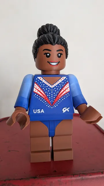 Accesorio para impresora 3D: Simone Biles – Gymnastics Icon | LEGEND SERIES — vista de referencia 3