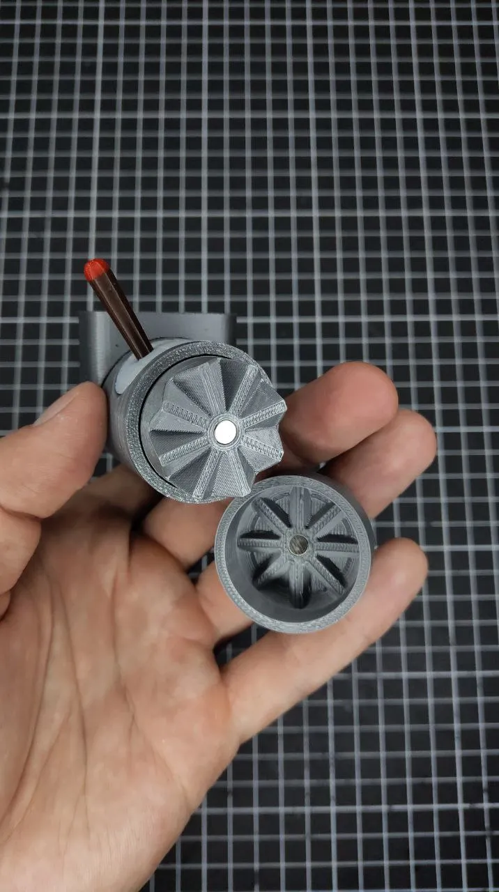 BENDER grinder with a container - Free 3D Print Model - MakerWorld