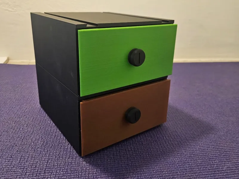modular "lockable" storage drawers