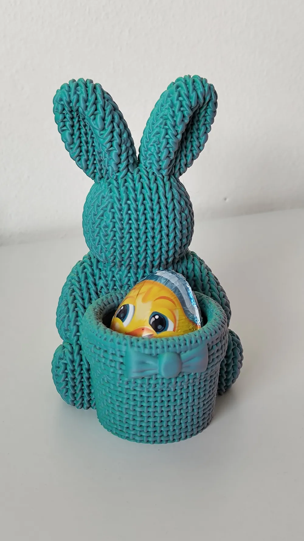 Knitted Easter Bunny - Free 3D Print Model - MakerWorld