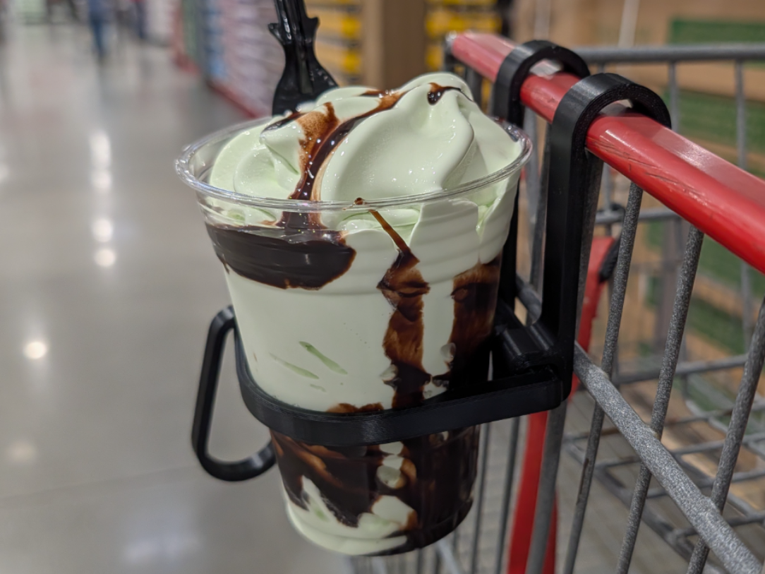 Costco Cart Drink Cup Holder - for wide carts