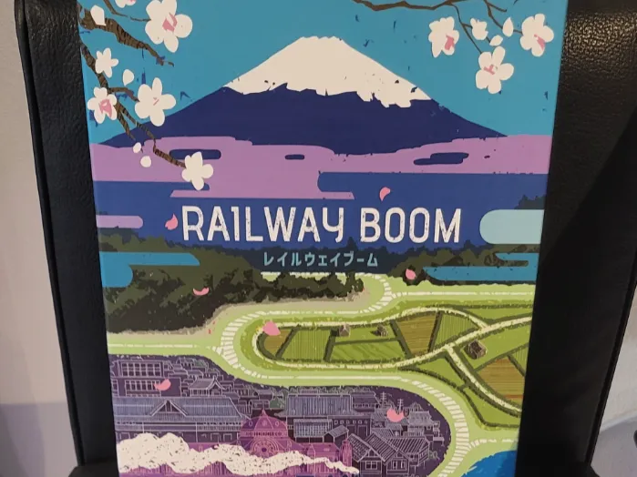 Railway Boom, board game inlay