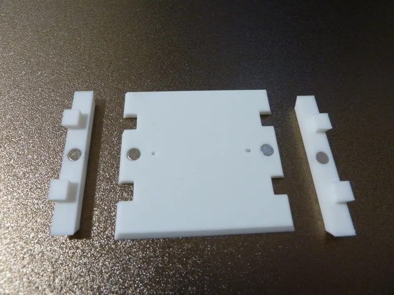 Bottom plate for Ring Lamp with replaceable panels
