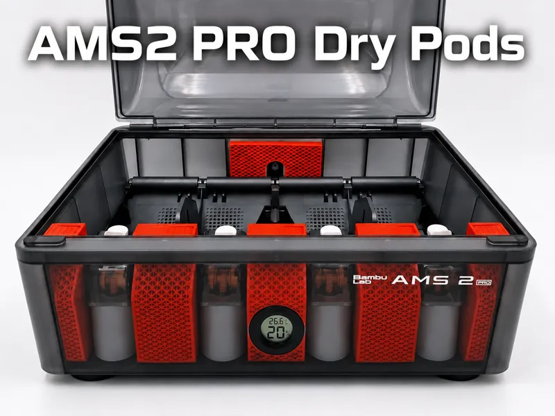 AMS 2 Pro Dry Pods – Modular Desiccant System