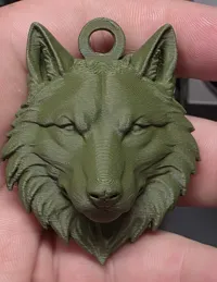 Porte-clés tête de loup — photo 3