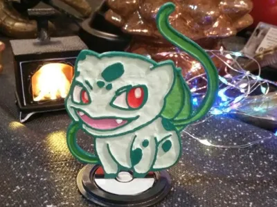 0001 Bulbasaur by Kitty Ocean