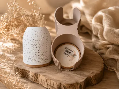Minimalist storage for 90mm coasters