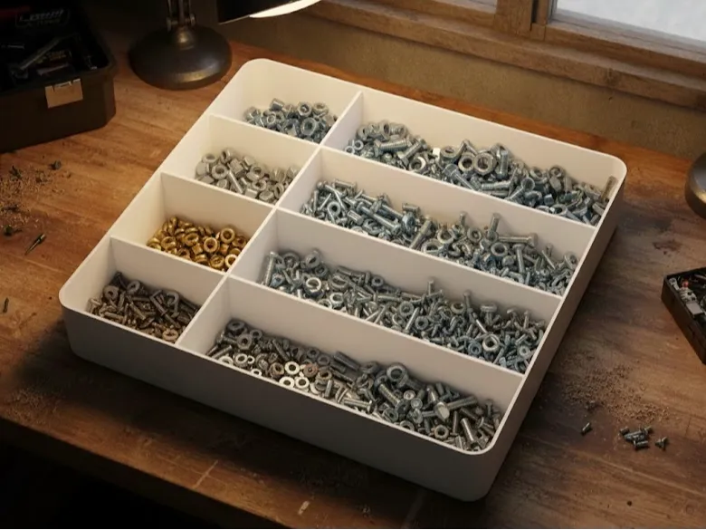 Tool and Hardware Tray STACKABLE
