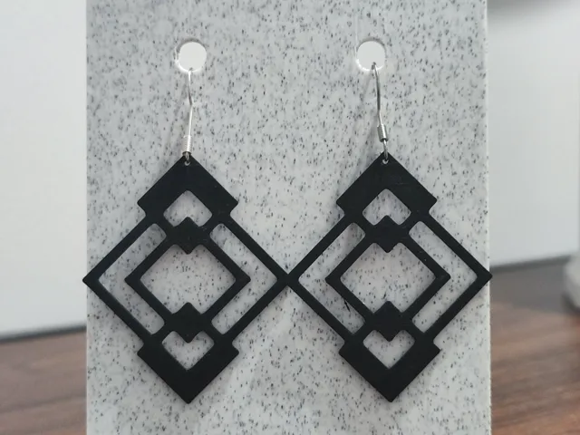Aretes Rombo Imperial