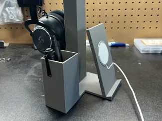 Desktop Phone Stand - Headphones - Pens