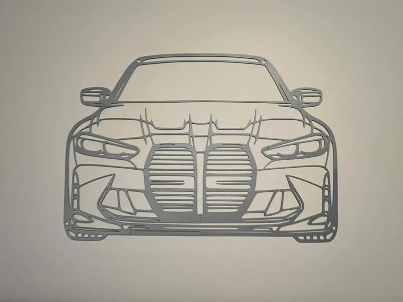 Large BMW wall art