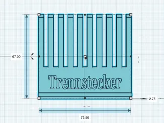 Trennstecker 71