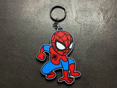 Llavero: Spider-Man inspired keychain — referencia de MakerWorld