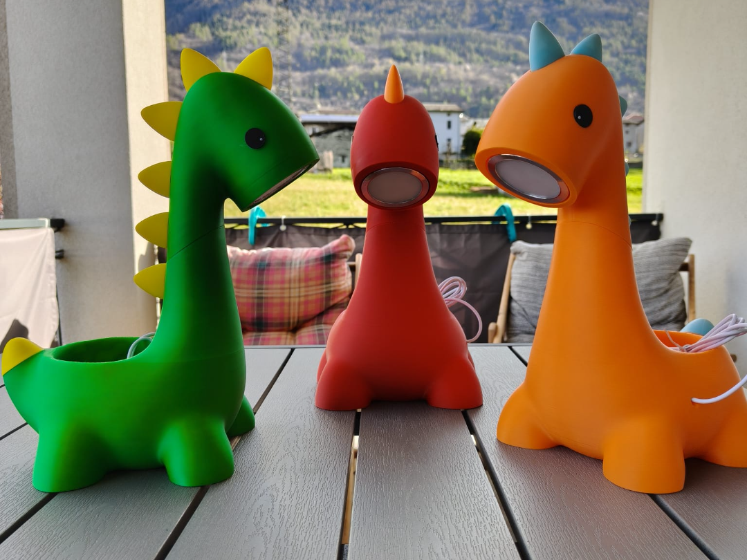 lampada DINOSAURO
