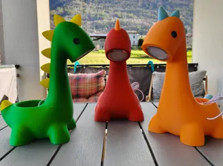 lampada DINOSAURO