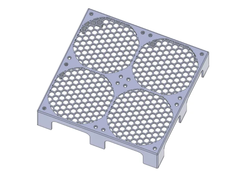 12cm四风扇散热底座 / quad 12cm fan cooling base