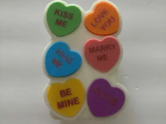 Candy Hearts Bath & Body Works Soap Holder